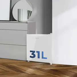 Cecotec Bolero CoolMarket Tt 31 Dual Kühlschrank (31 l, 495 mm hoch, Weiß)