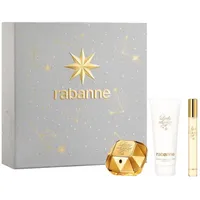 Paco Rabanne Lady Million Eau de Parfum 50 ml + Body Lotion 100 ml + Eau de Parfum 10 ml Geschenkset