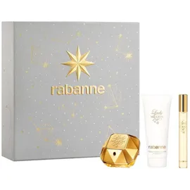 Paco Rabanne Lady Million Eau de Parfum 50 ml + Body Lotion 100 ml + Eau de Parfum 10 ml Geschenkset