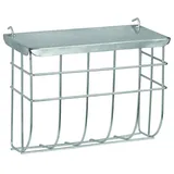 Kerbl Metallheuraufe 17 cm x 7 cm x 13 cm