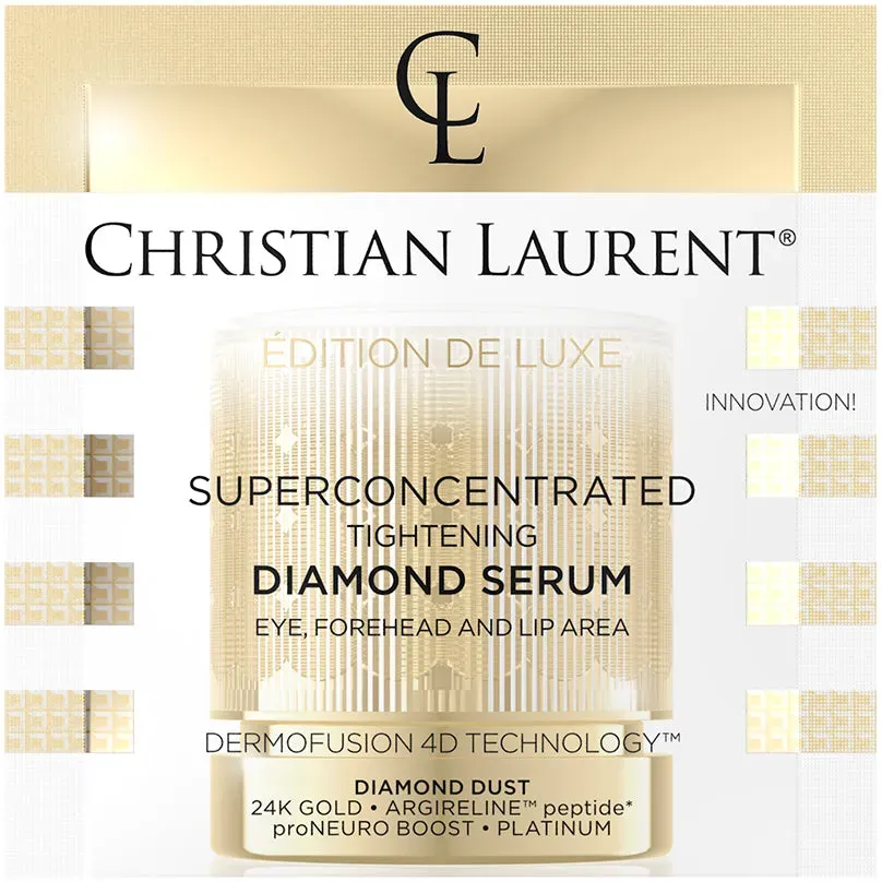 Hochkonzentriertes Diamant-Straffungsserum für Augen, Stirn und Lippenpartie, Reisegröße