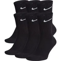 Nike Everyday Cushioned Crew-Trainingssocken Black/White 34-38