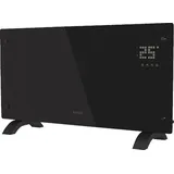 Hombli Glass Convection Heater 2000 W Heizkörper, Schwarz