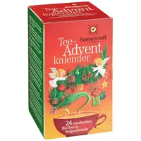 Tee Adventskalender, rot-grüne Spenderbox, 1er Pack 1 x 38 g - Bio