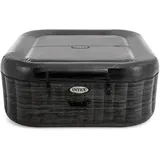 Intex PureSpa Greystone Deluxe 196 x 196 x 71 cm Grau