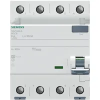 Siemens 5SV3346-6 FI-Schutzschalter A 4polig 63A 0.03A 400V
