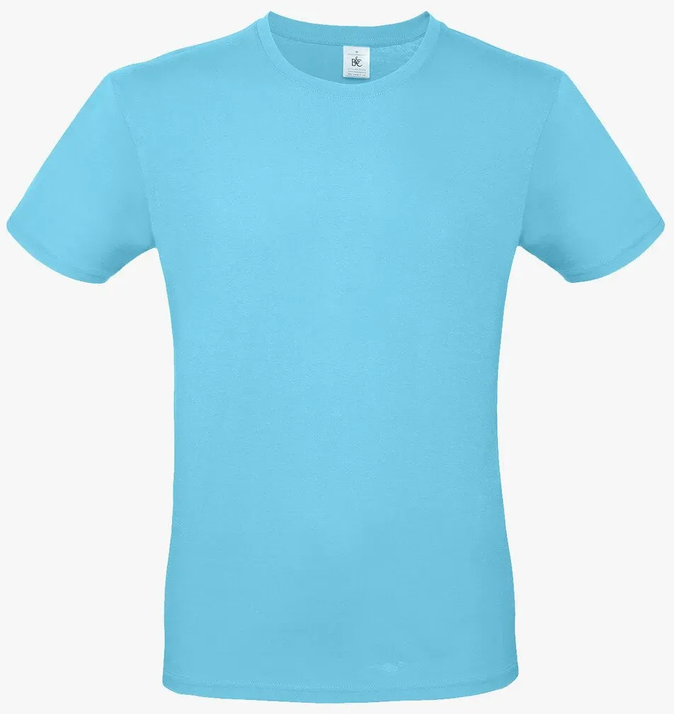 B&C - #E150 Herren T-Shirt - Turquoise / M