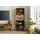 MASSIVMOEBEL24.DE Standregal 70 x 40 x 186 cm Beige