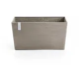 Ecopots Paris 60 x 26,2 x 40,5 cm Braungrau