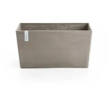 Ecopots Paris 60 x 26,2 x 40,5 cm Braungrau