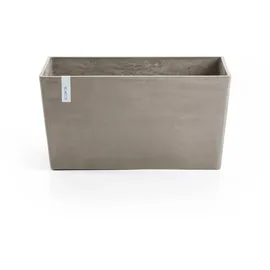 Ecopots Paris 60 x 26,2 x 40,5 cm Braungrau