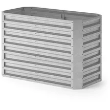 Vicco Komposter Silber, 120 x 60 cm, Gartenzubehör, Gartenpflege, Gartengeräte