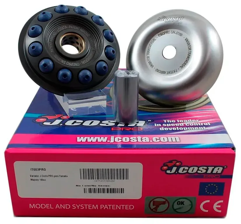 J. Costa Mbk Yp 125 R 03-06/yamaha Yp 180 03-06/yp 180 R 03-06 Variatorkit - Gray - One Size