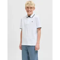 Jack & Jones Junior Poloshirt in White | Gr.: 176