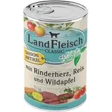 Landfleisch Classic | Nassfutter für Hunde | alle Sorten | 12x 400g Dosen