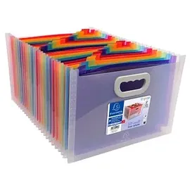 Exacompta Fächermappe 55198E Transparent 330 x 250 x 235 mm 1 St.