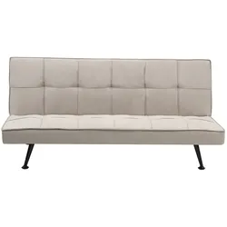 3-Sitzer Schlafsofa beige HASLE