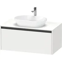Duravit Ketho.2 Waschtischunterbau, 1000x459x550mm, K24886018180000, Farbe: Weiß Matt Dekor