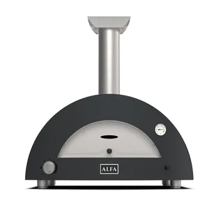 Alfa Forni Moderno 2 Pizze Hybrid-Pizzaofen Ardesia Grey