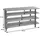 MCW Bücherregal 119 x 72 x 40 cm Braun/Grau