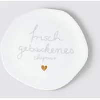 räder Frühstücksteller Frisch Gebackenes Ehepaar 14 cm Weiß