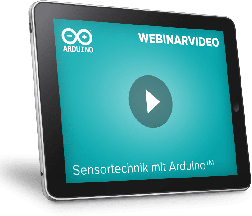 Webinarvideo: Sensortechnik mit Arduino einsetzen