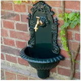 Antikas Wasserspeier Gartenbrunnen, Waschbecken, Wandbrunnen mit 1/2 Zoll grün