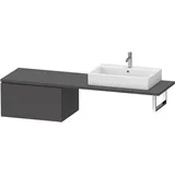 Duravit L-Cube 72x54,7cm, graph ma, f Konsole, 1 Auszug