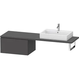 Duravit L-Cube 72x54,7cm, graph ma, f Konsole, 1 Auszug