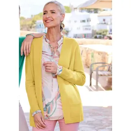 GOLDNER Feinstrick-Cardigan Gelb 19