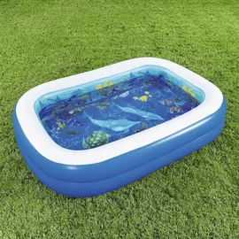 BESTWAY Family Pool 3D Abenteuer 262 x 175 x 51 cm