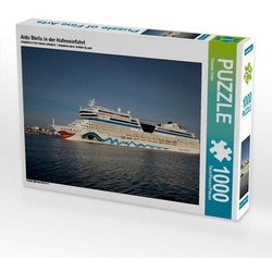 Aida Stella in der Hafeneinfahrt (Puzzle)