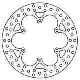 TRW MST233 Bremsscheibe starr