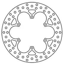 TRW MST233 Bremsscheibe starr