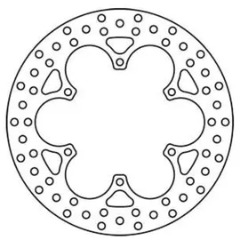 TRW MST233 Bremsscheibe starr