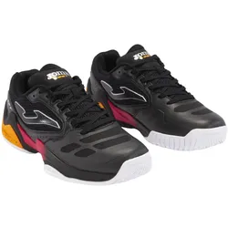 Joma Tennisschuhe Set 2401 Allcourt/Stabilität schwarz/rot/orange Herren