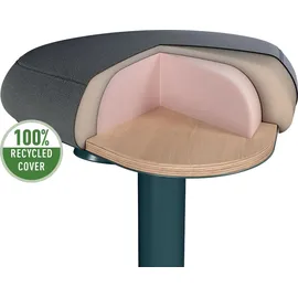 Leitz Sitzhocker Dunkelgrau