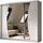 altdecor Schiebetürenschrank VOXI 240 x 216 x 61 cm Weiß