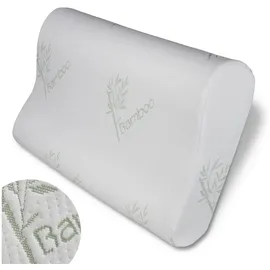 your GEAR Bamboo Memory Foam Kissen 60 x 35 cm Weiß