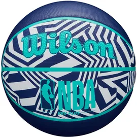 Wilson NBA DRV Plus Dazzle Camo Trainingsball Blau