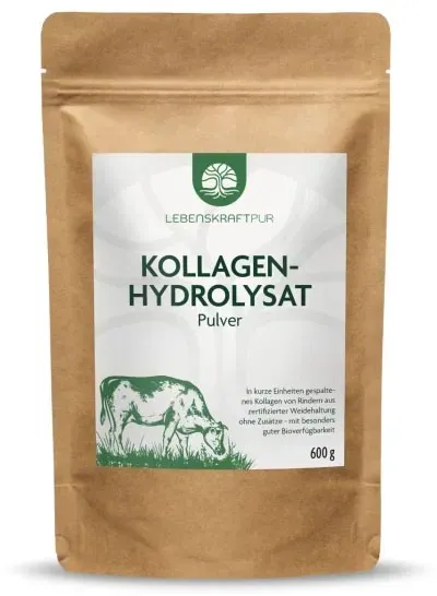 Lebenskraftpur Kollagen-Hydrolysat Pulver 600g