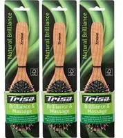 TRISA Natural Brillance Brosse pneumatique en poils de sangliers 3x1 pc(s)