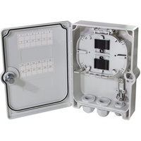 Logilink FB124E - FTTH/FTTB-Anschlussleergehäuse, für max. 24 Fasern, 6X