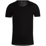 TRIGEMA Funktionsshirt "TRIGEMA T-Shirt aus Merinowolle", Damen, Gr. M, schwarz, 80% Wolle (Merinowolle), 20% Polyamid, sportlich, Kurzarm, Shirts