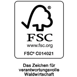 KESPER Univeralschrank mit Mülltrennsystem 36 x 24 x 94 cm Weiß