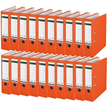 Leitz Aktenordner DIN A4 80 mm Orange 20 St.