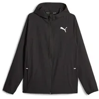 Puma Run Ultraweave Hooded Herren Jacke, schwarz - M
