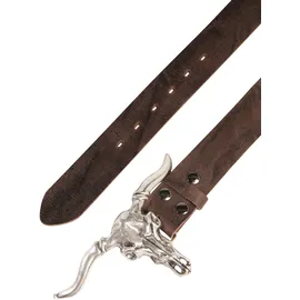 rettungsring gürtel Damengürtel Leder 100 cm braun