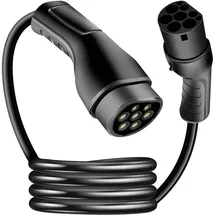 Logilink Elektroauto-Ladekabel Typ 2 5 m
