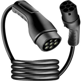 Logilink Elektroauto-Ladekabel Typ 2 5 m
